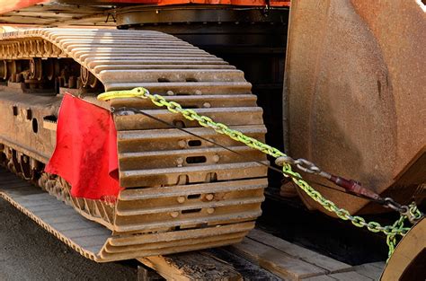 mini excavator tie down requirements|cargo securement regulations.